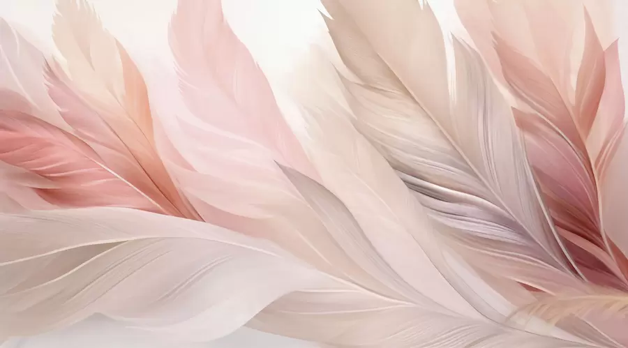 Papier peint photo Plumes w05793