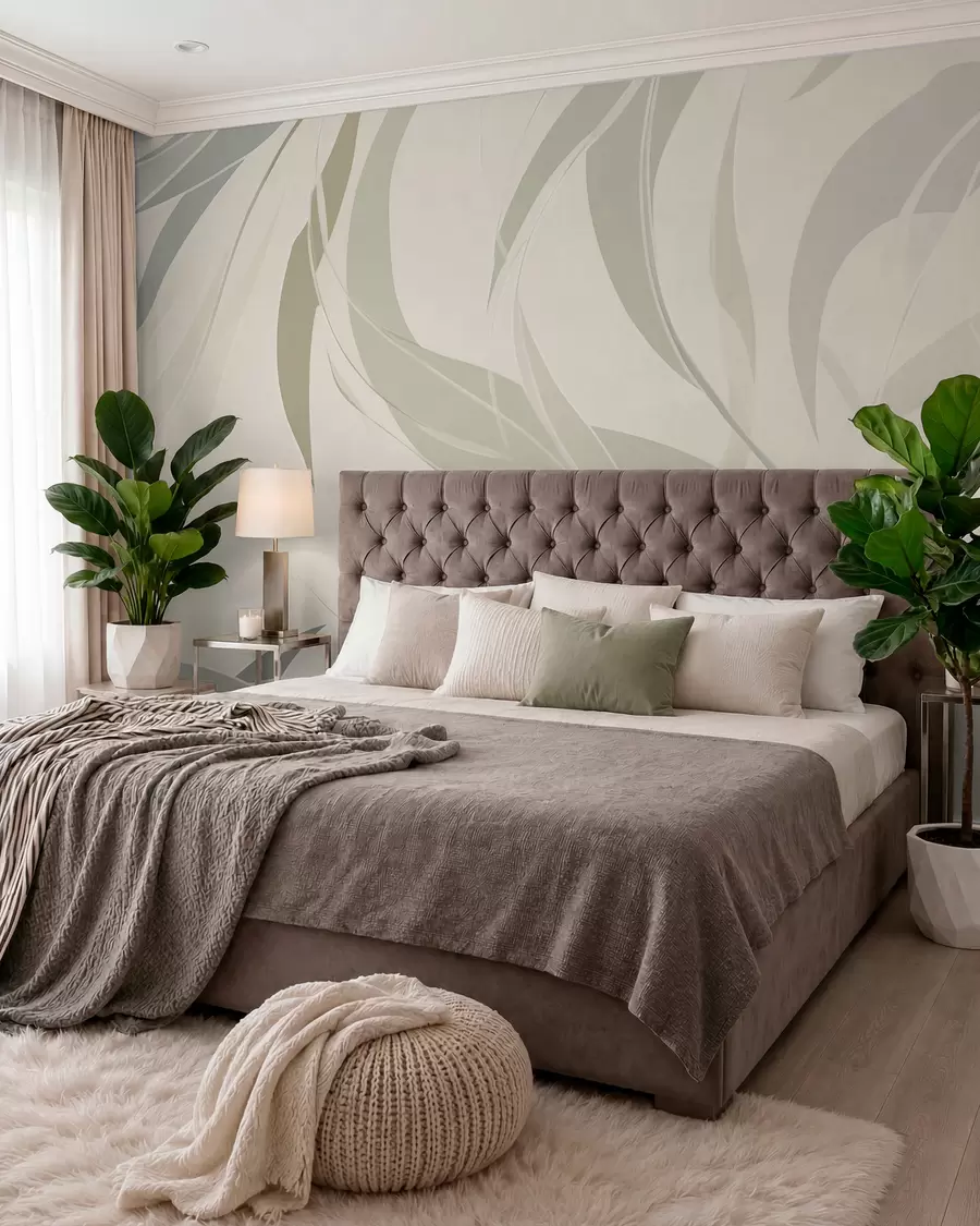 Papier peint photo Eucalyptus à feuilles pointues w05799