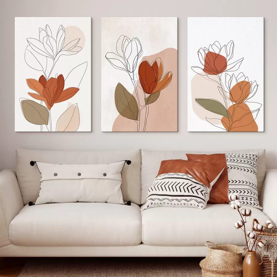  Peintures Magnolias délicats m30795