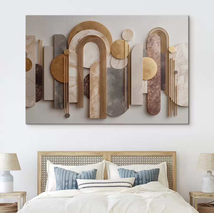  Peintures Composition architecturale s50125