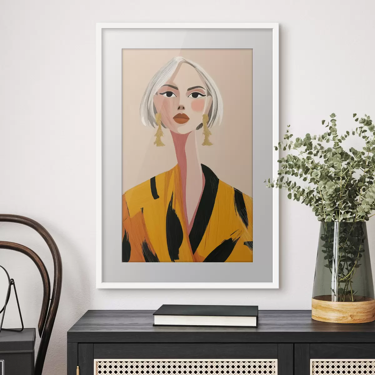 Affiche Portrait moderne f50096