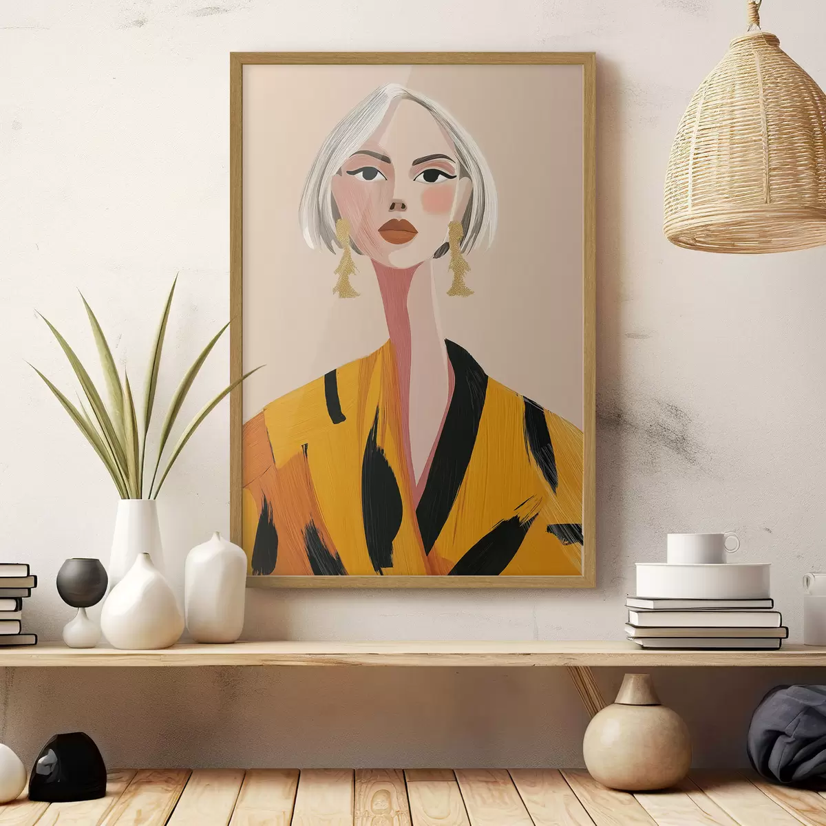 Affiche Portrait moderne f50096