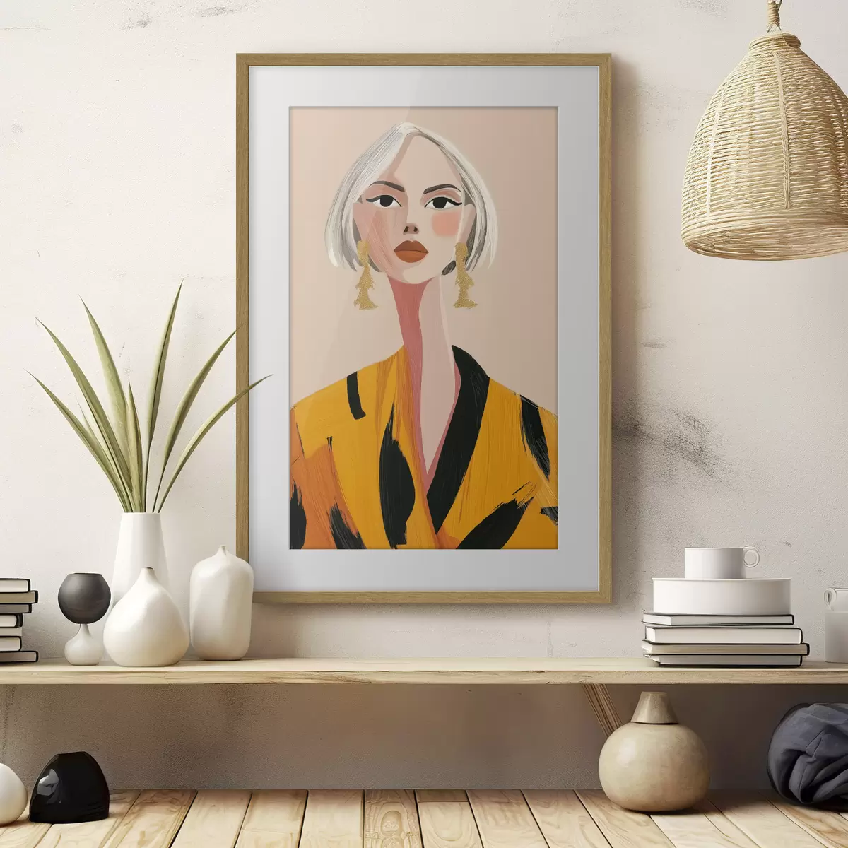 Affiche Portrait moderne f50096