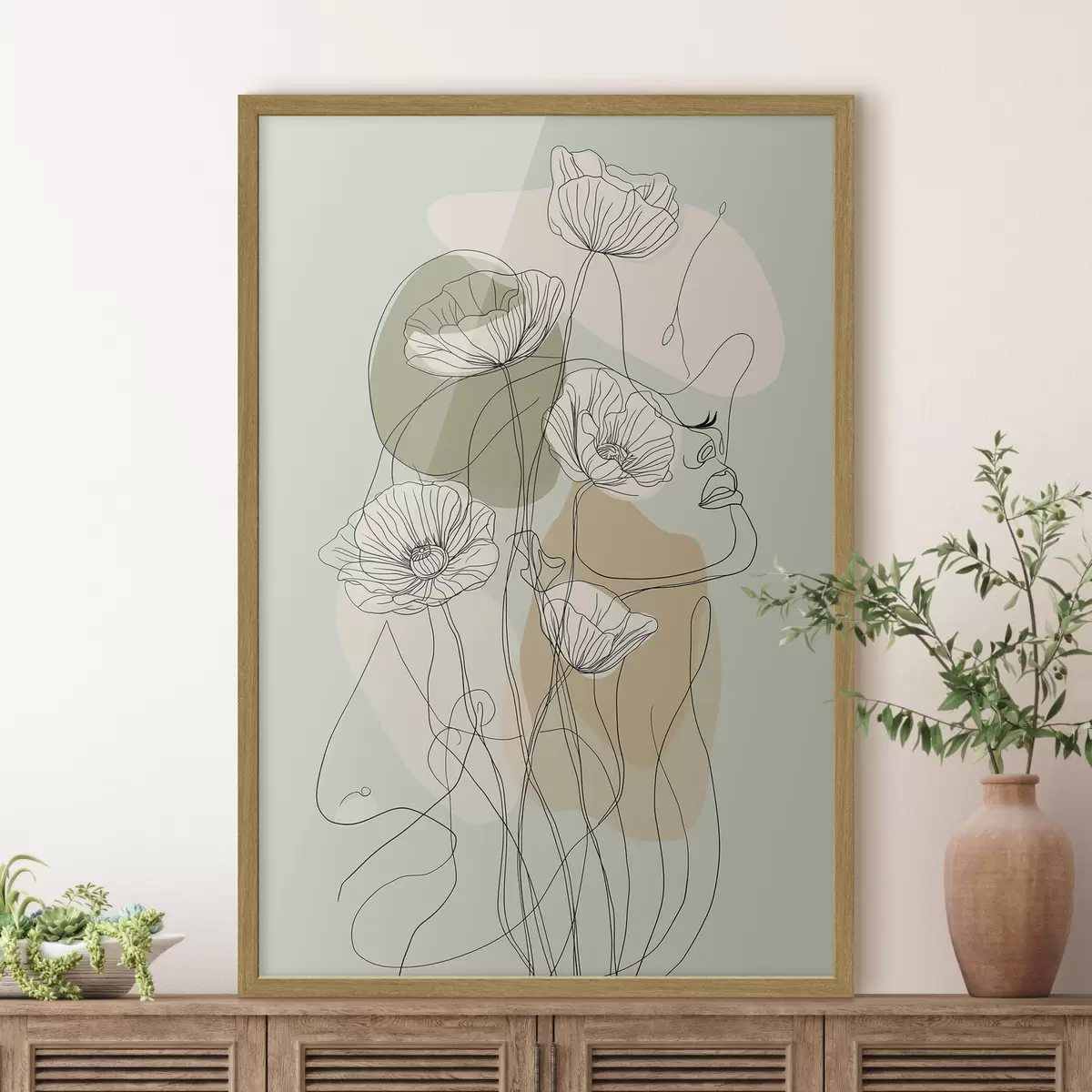 Affiche Fleur délicate f50109