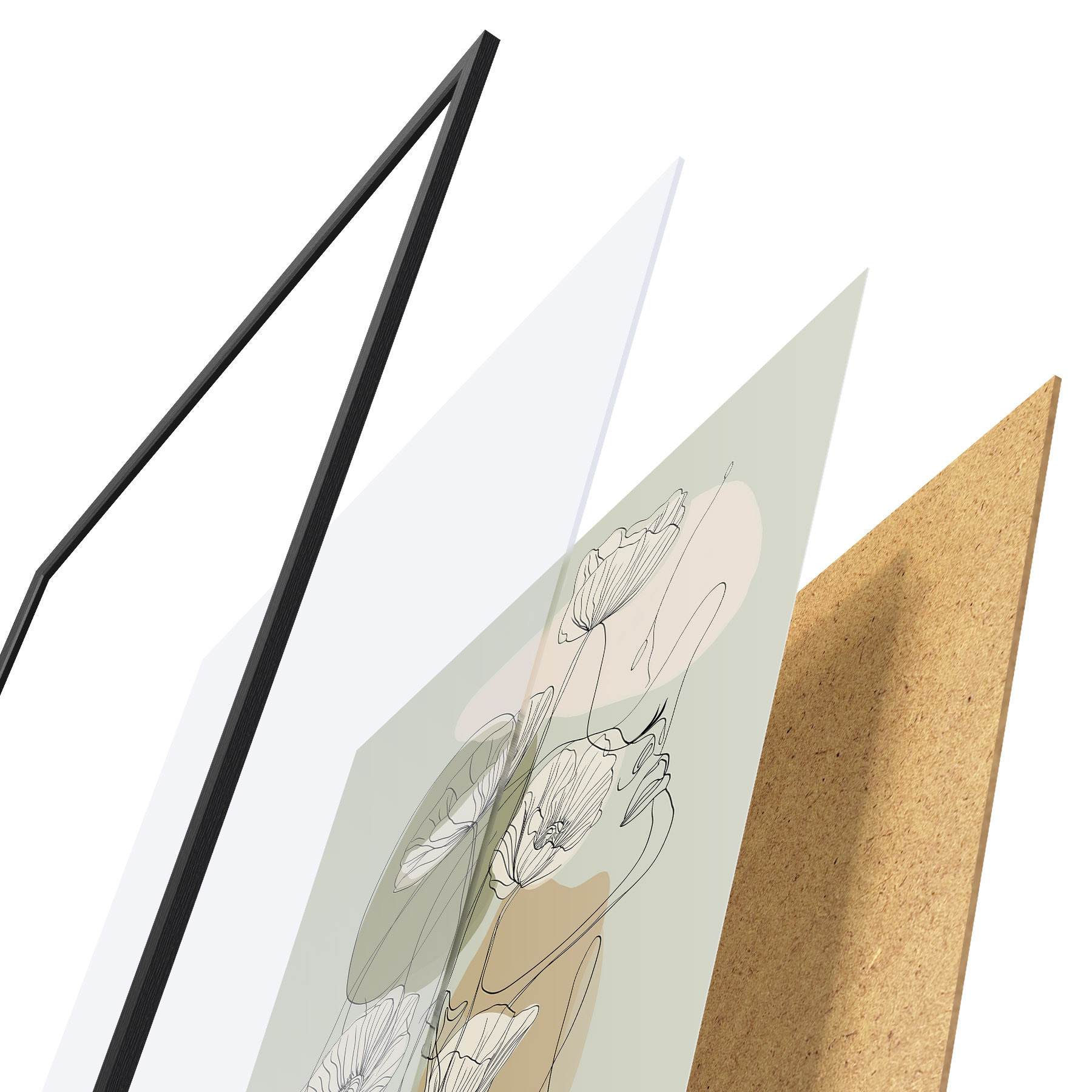 Affiche Fleur délicate f50109