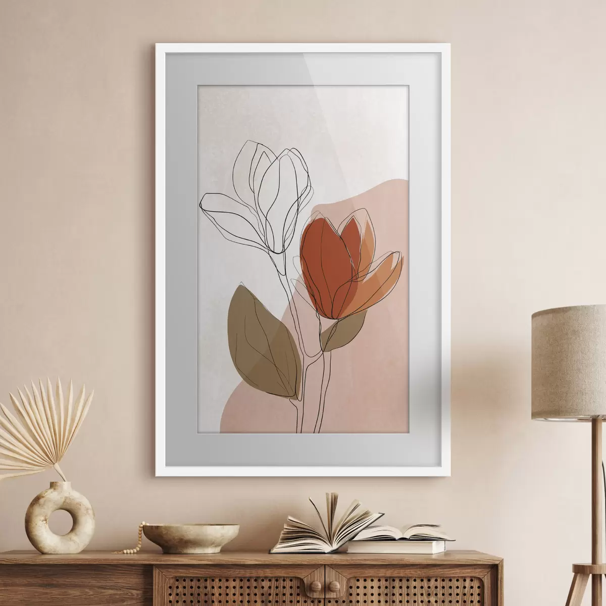 Affiche Étude botanique f50110