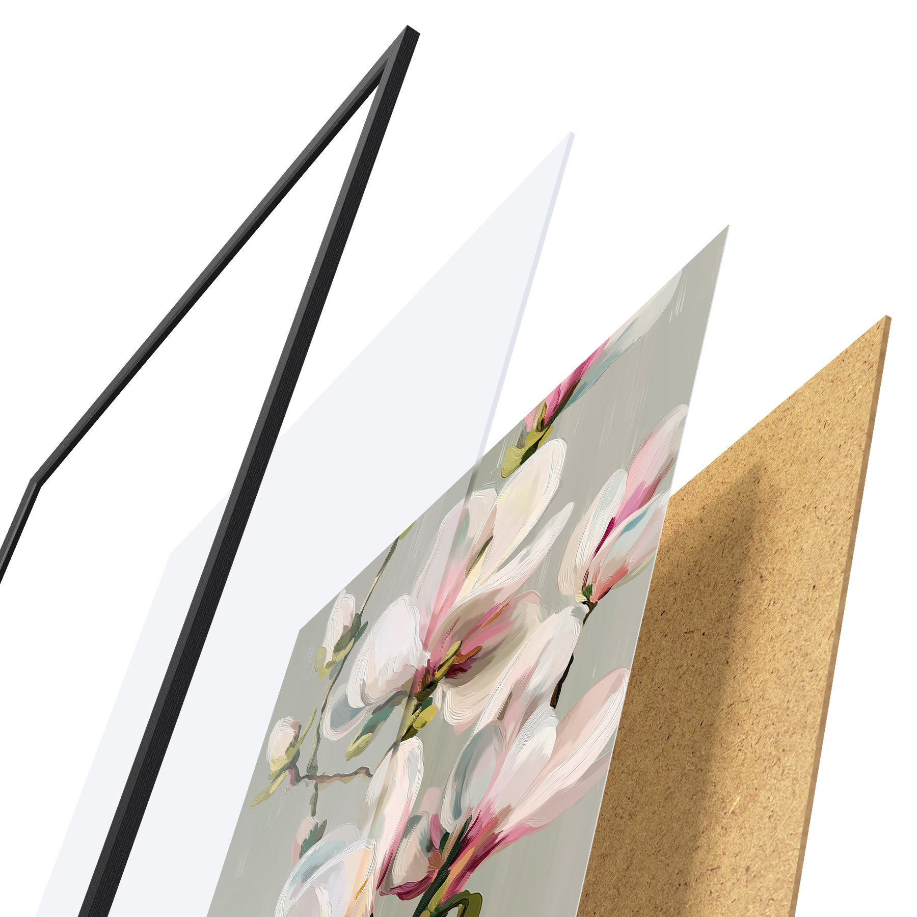 Affiche La pittoresque ville de Magnolia f50128