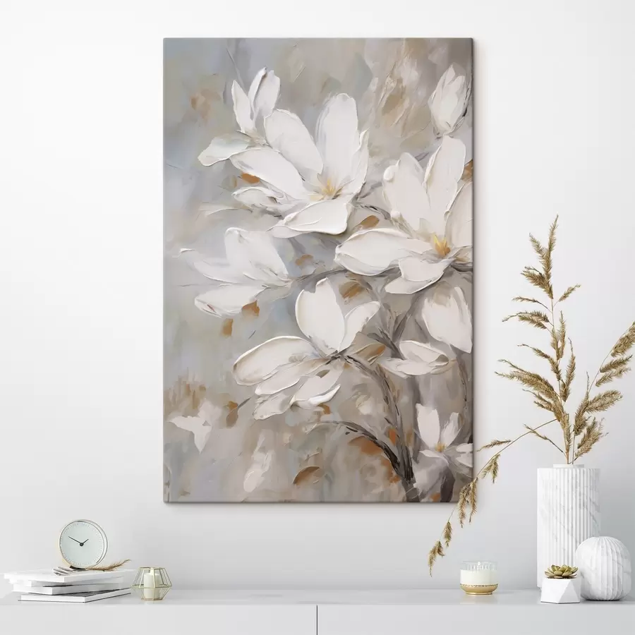  Peintures Fleurs abstraites, imitation de peinture s50138