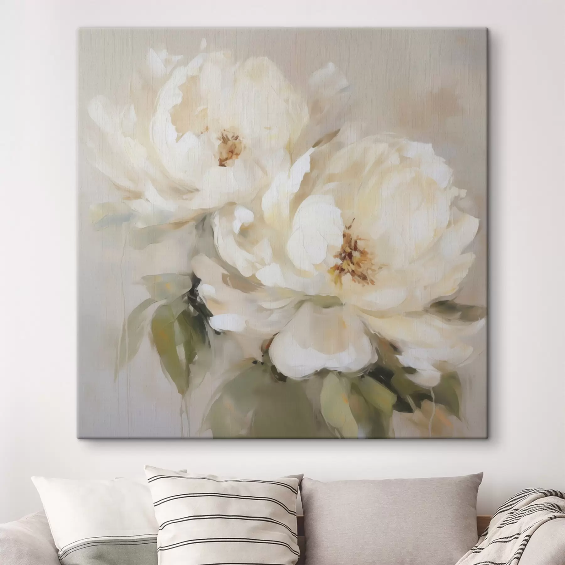  Peintures Pivoines, peinture d'imitation s50147