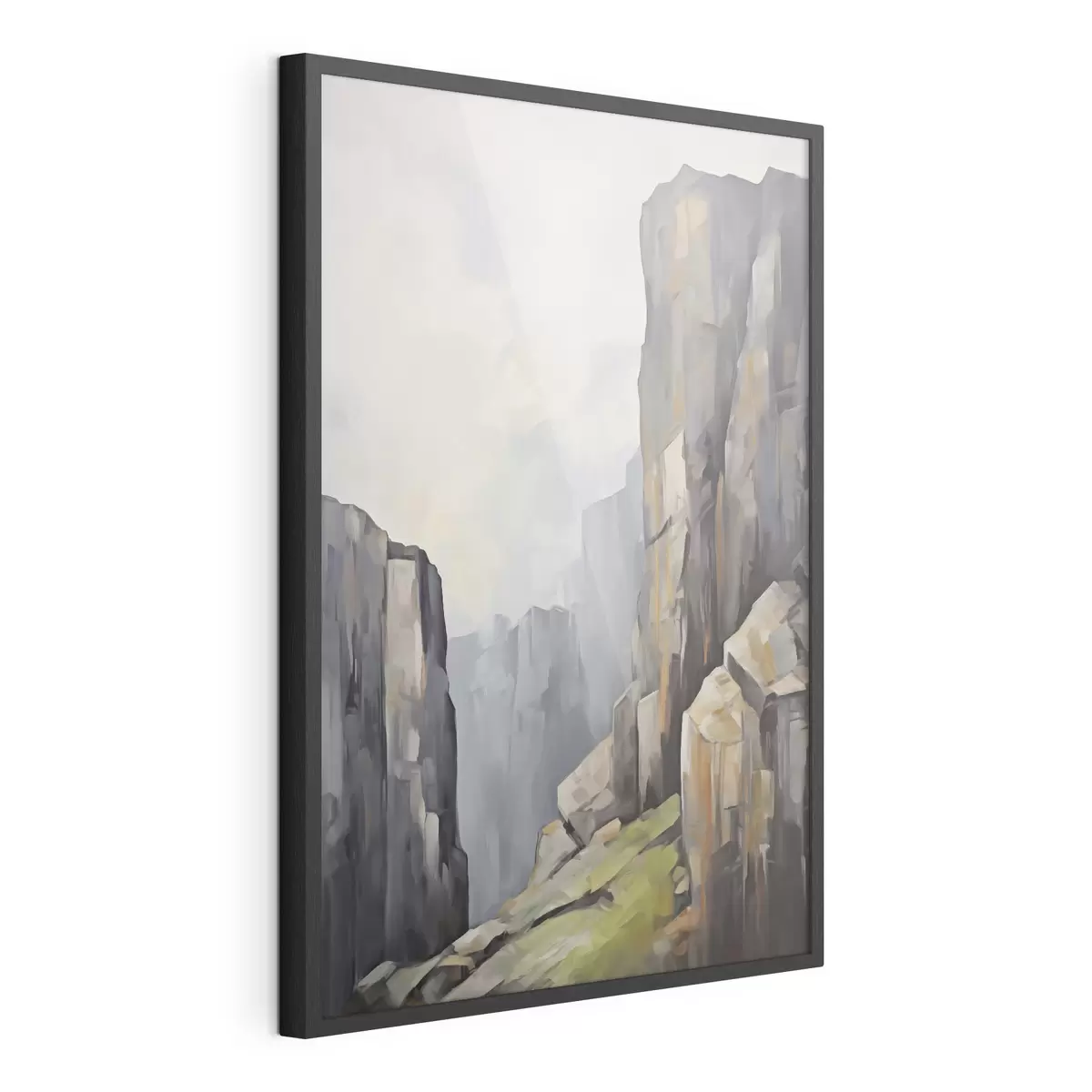 Affiche Roches, imitation de peinture f50134