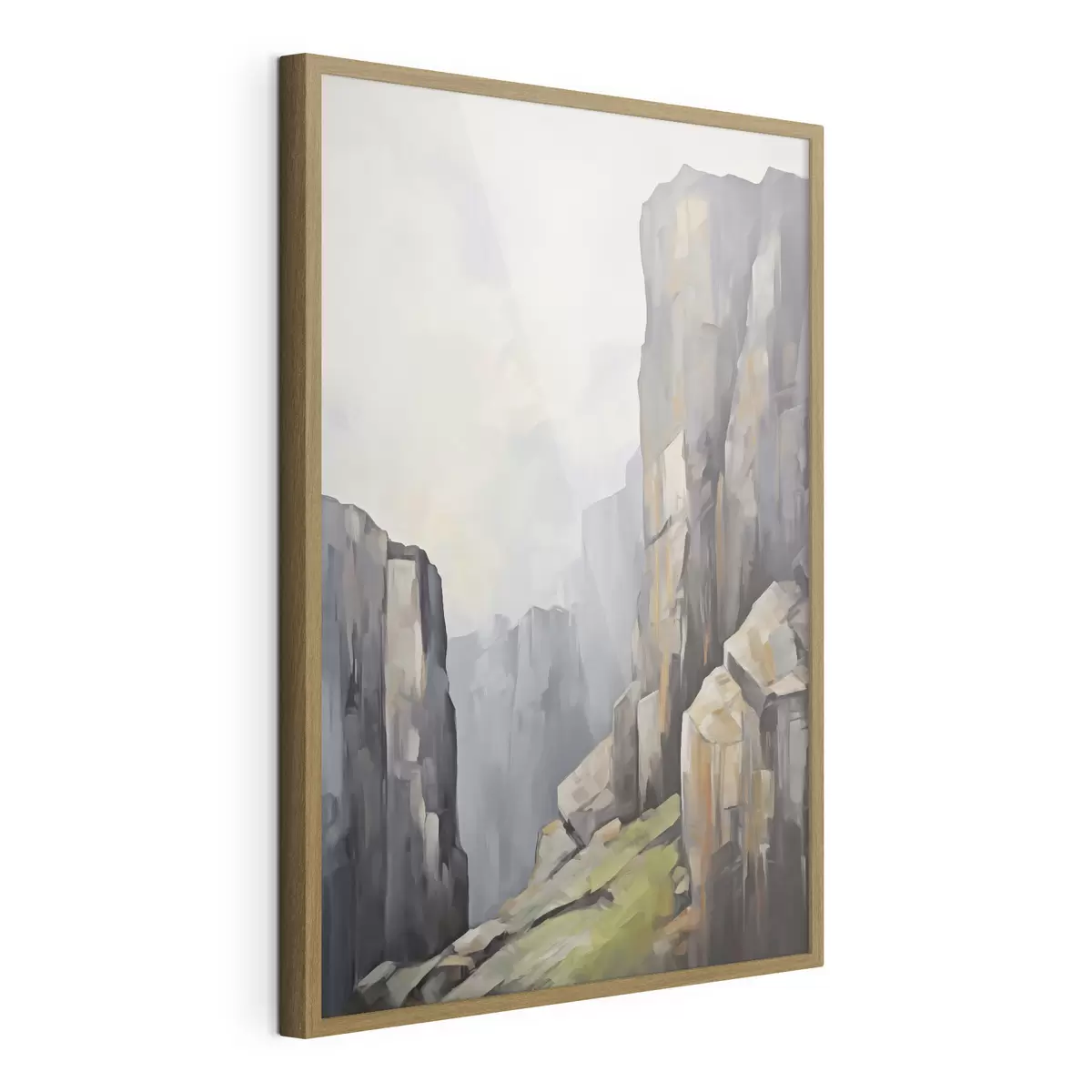 Affiche Roches, imitation de peinture f50134
