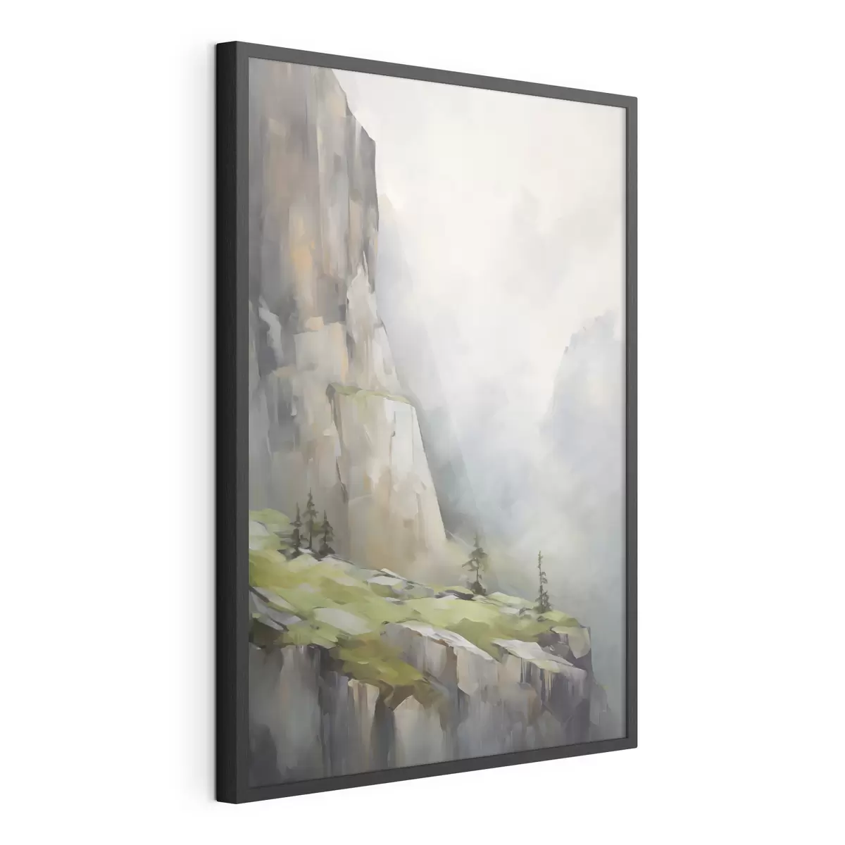 Affiche Paysage de montagne, imitation d'un tableau f50135