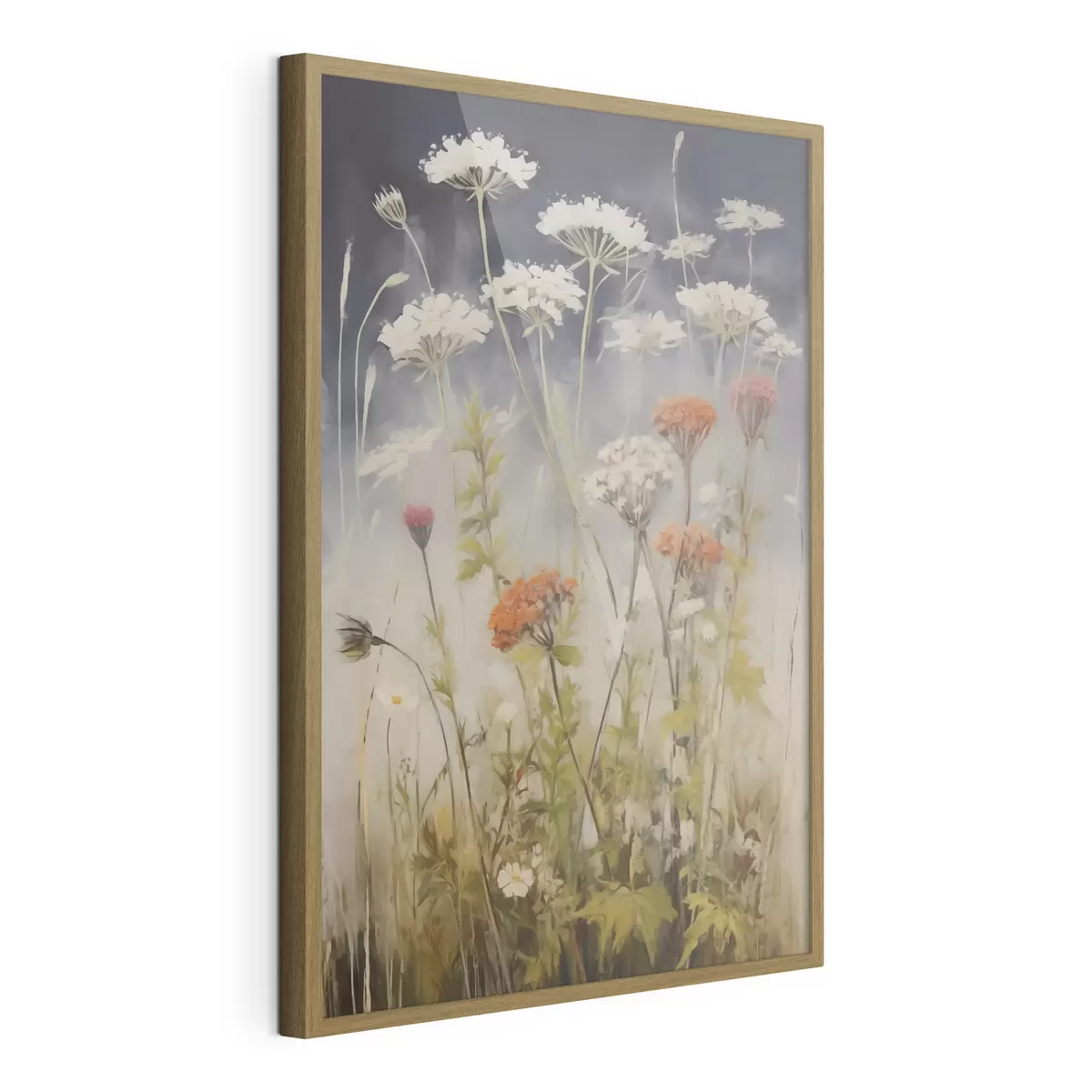 Affiche Herbes des champs, imitation d'un tableau f50142