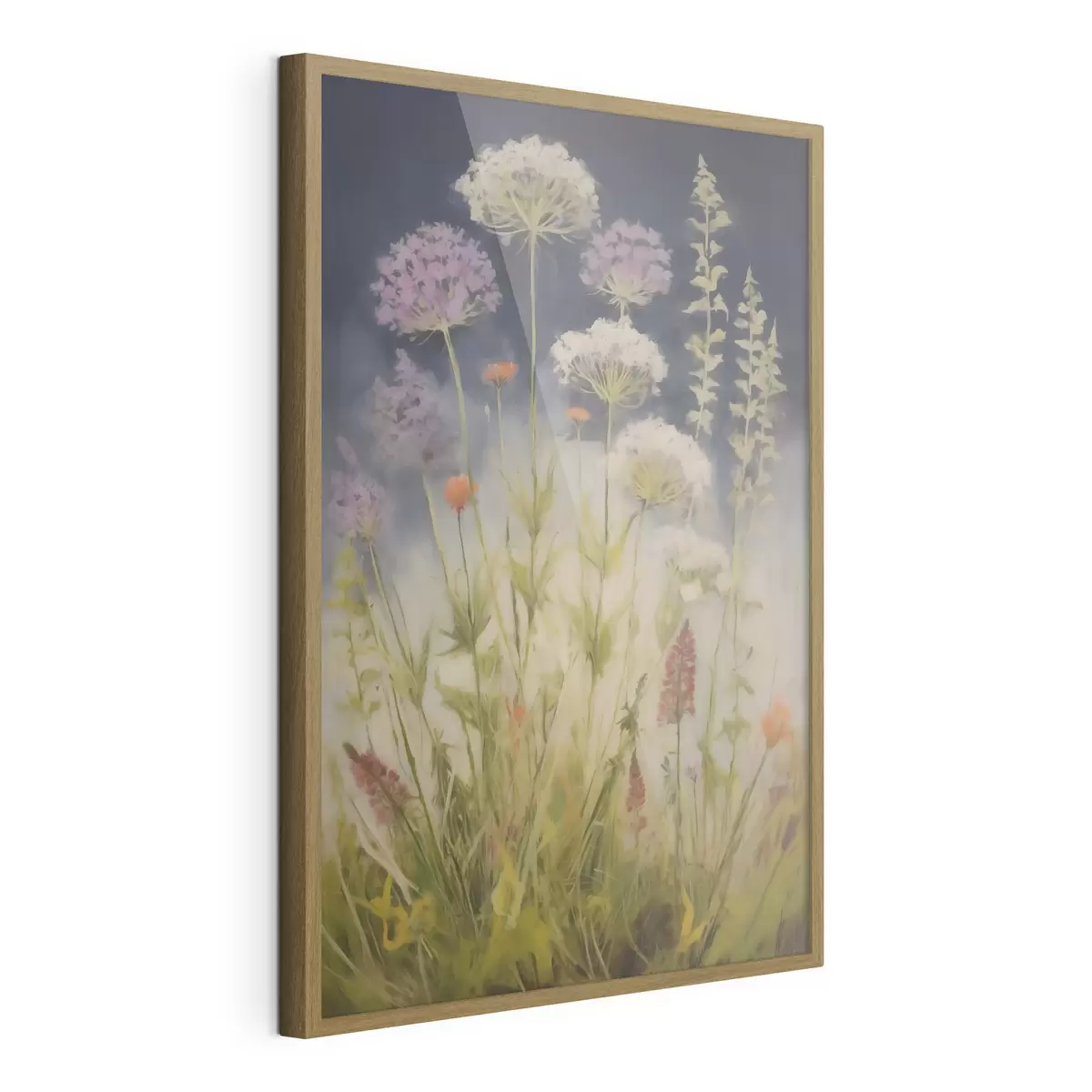 Affiche Herbes des champs, imitation d'un tableau f50143