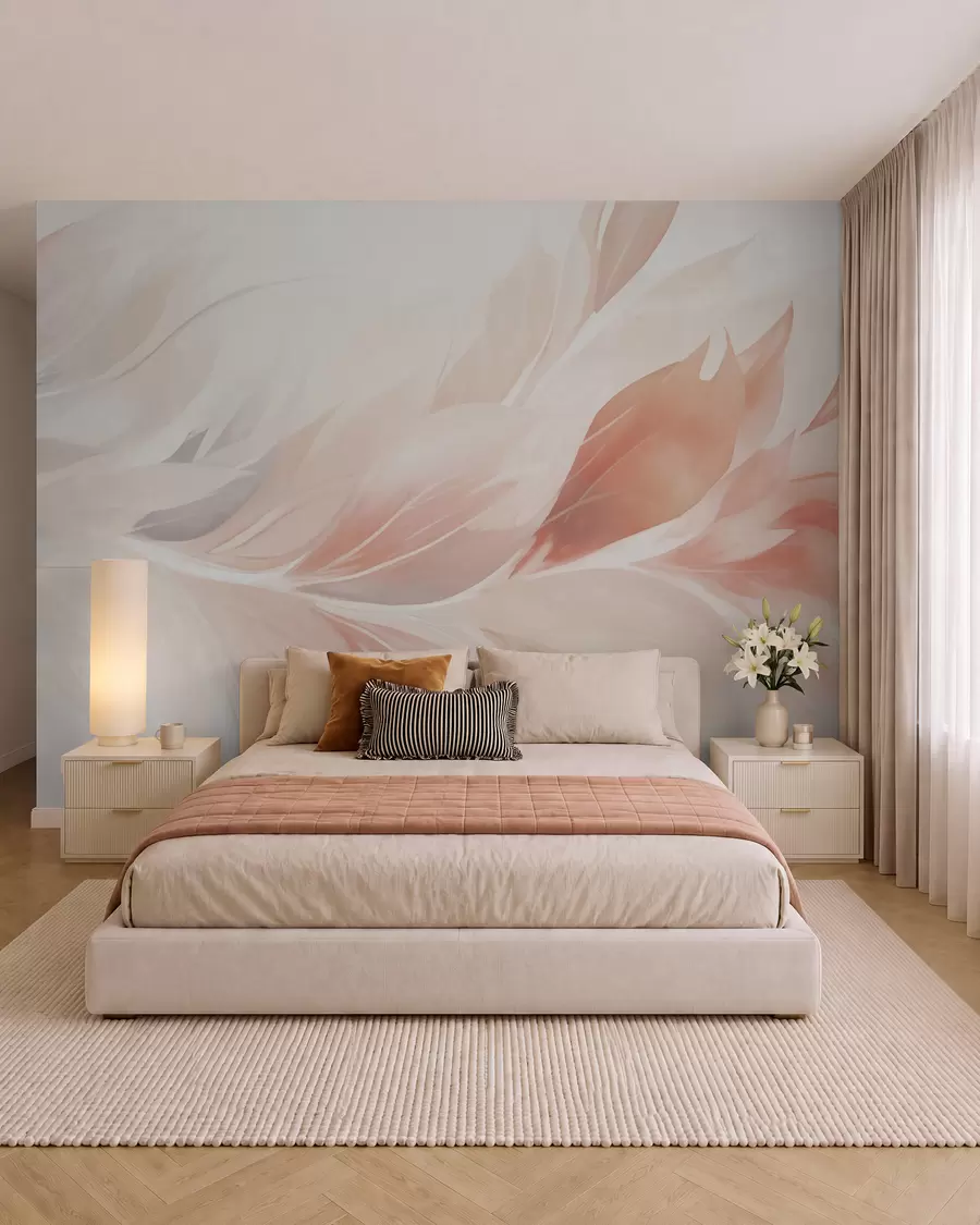 Papier peint photo Plumes w05763