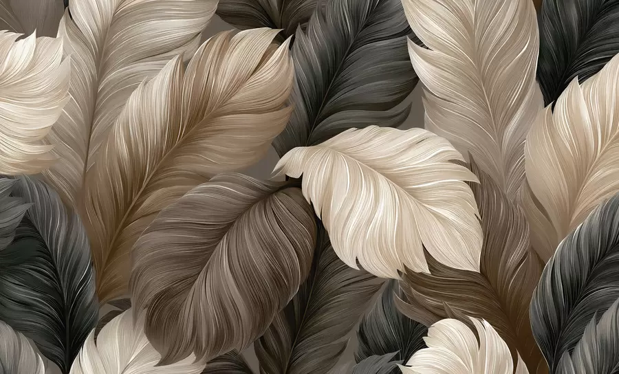 Papier peint photo Plumes w05767