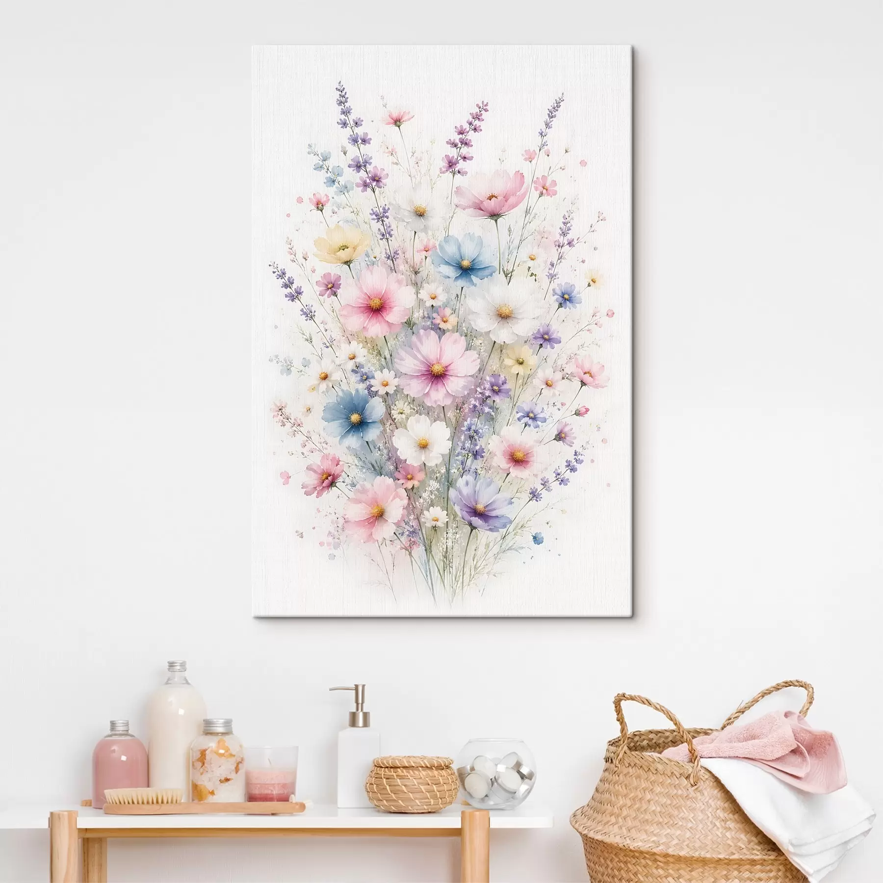  Peintures Un bouquet délicat de fleurs sauvages s49935