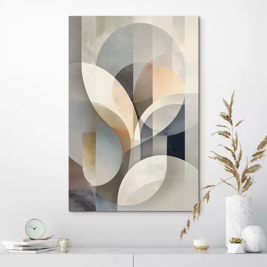 Peintures Stylisation abstraite de plantes s49943