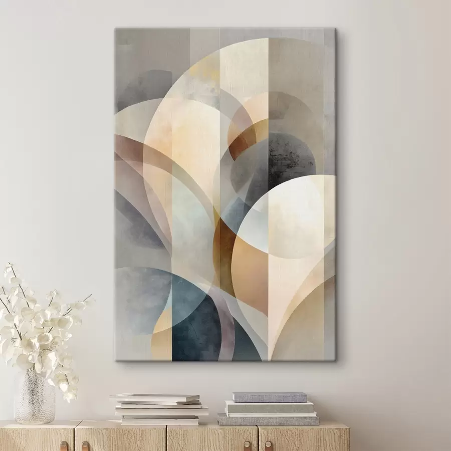  Peintures Stylisation abstraite de plantes s49944
