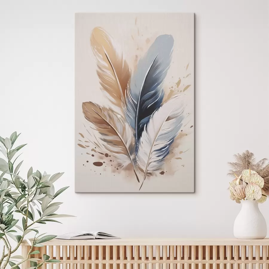  Peintures Plumes, peinture d'imitation s50192