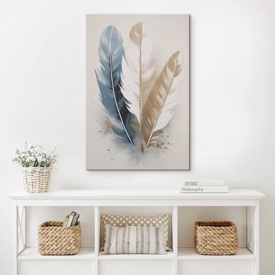  Peintures Plumes, peinture d'imitation s50193