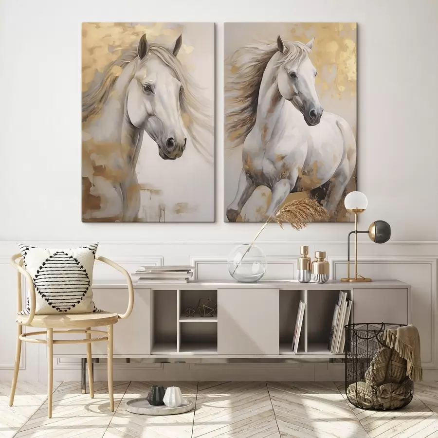  Peintures Cheval, imitation d'une peinture m30820 