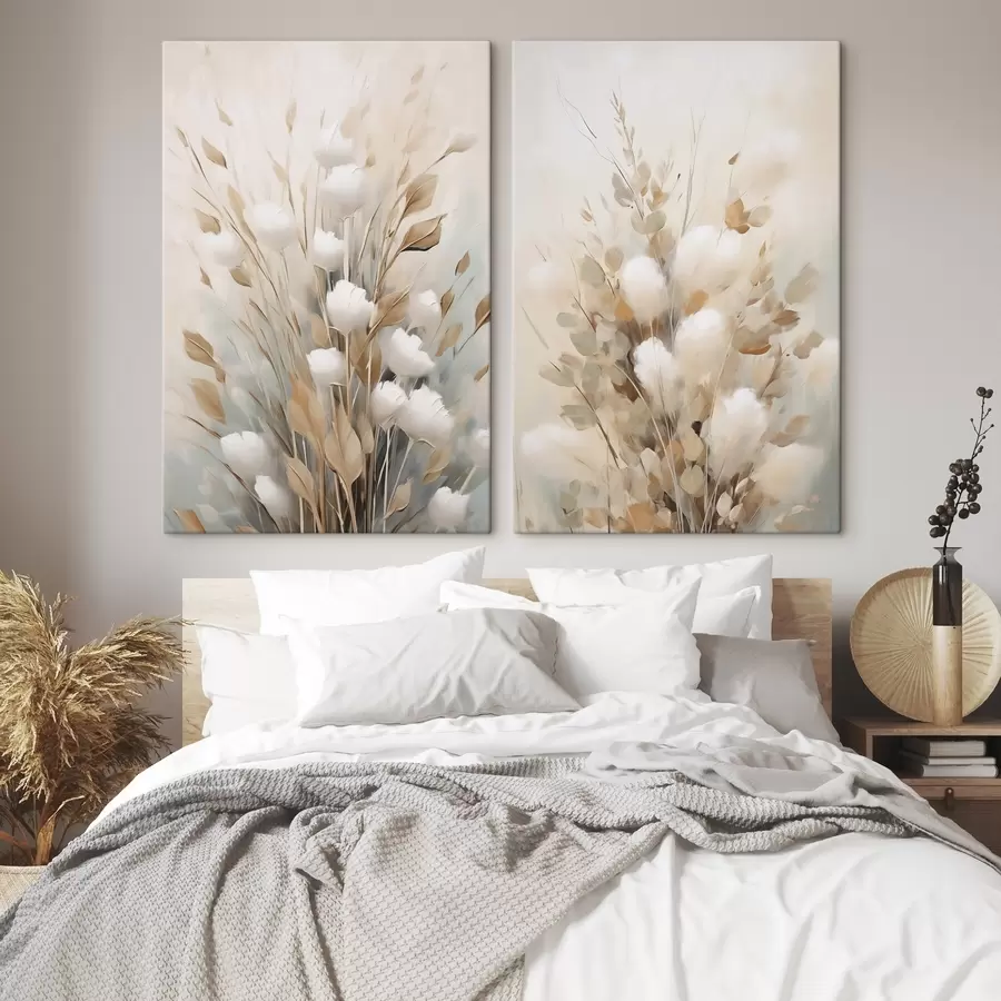 Fotobehang Vegetatie, schilderijimitatie m30827 