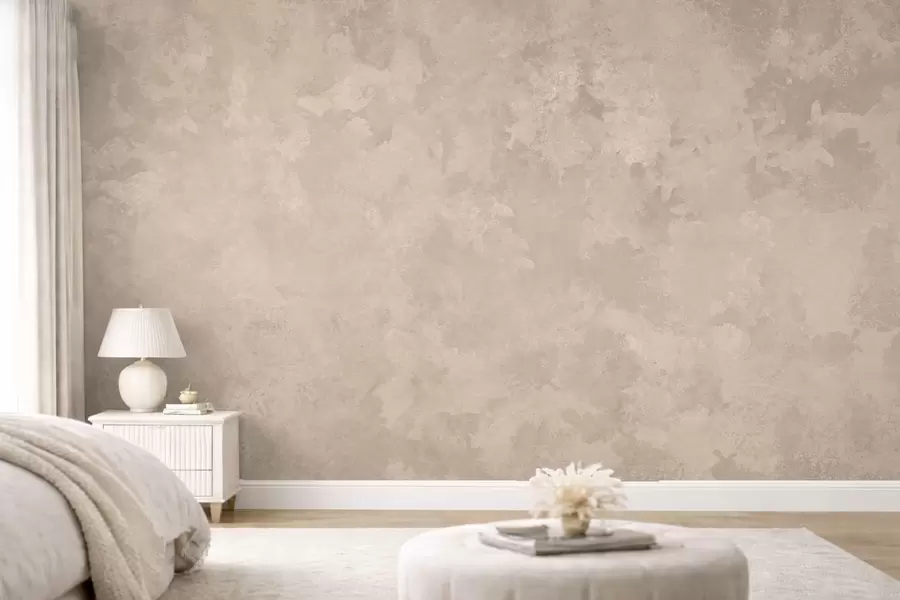 Papier peint photo Une texture beige amande chaleureuse aux dégradés naturels et doux w05814