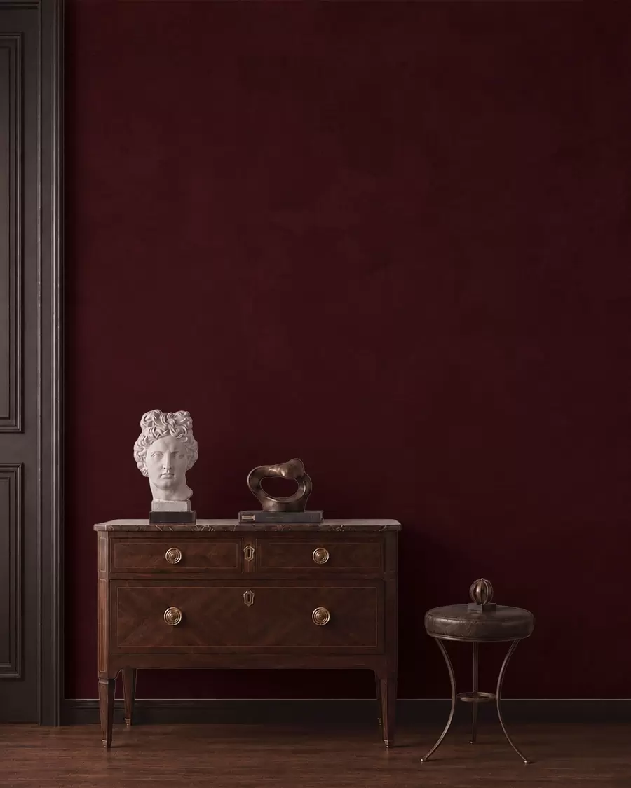 Papier peint photo Une couleur cerise foncée, avec une finale douce et veloutée w05814v2