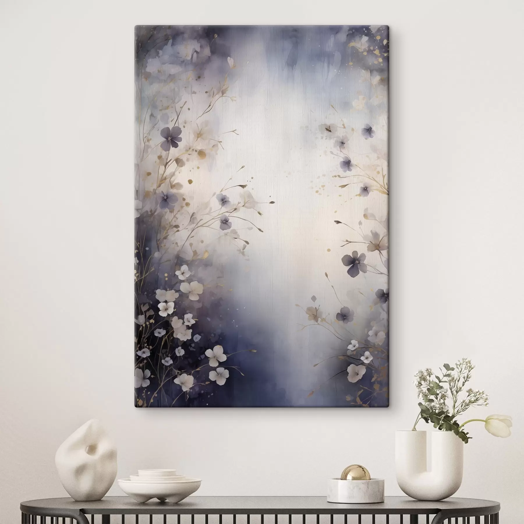  Peintures Crépuscule floral s50179
