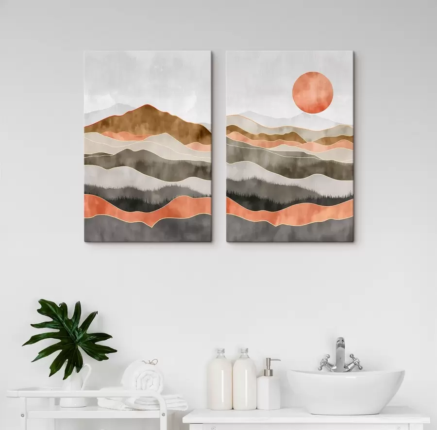 Fotobehang Terracotta m30829