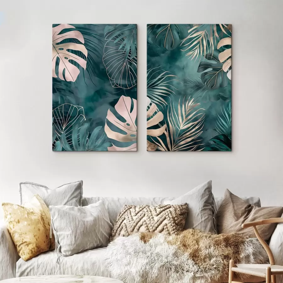 Fotobehang Emerald Tropics m30832
