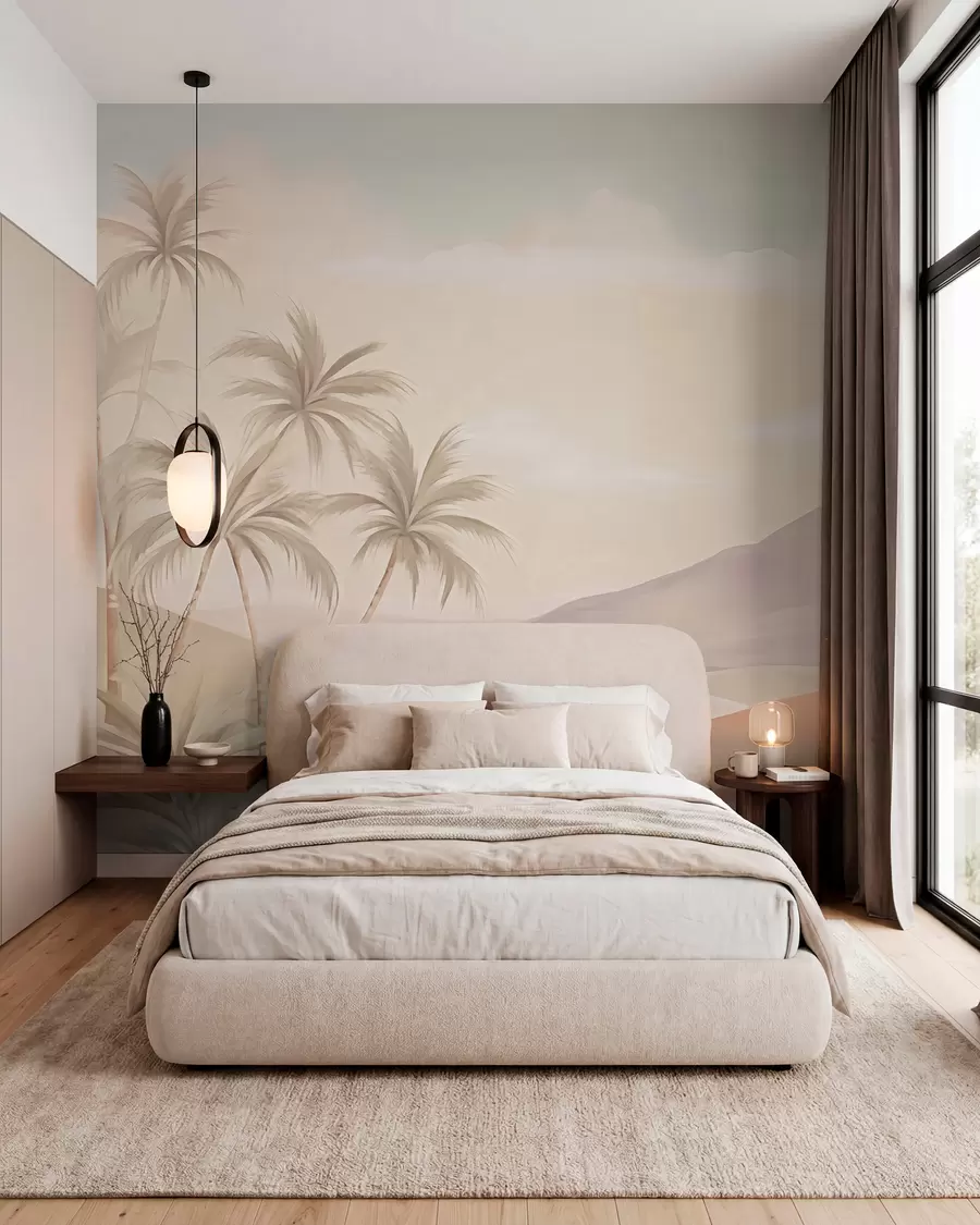 Fotobehang Palmbomen w05832