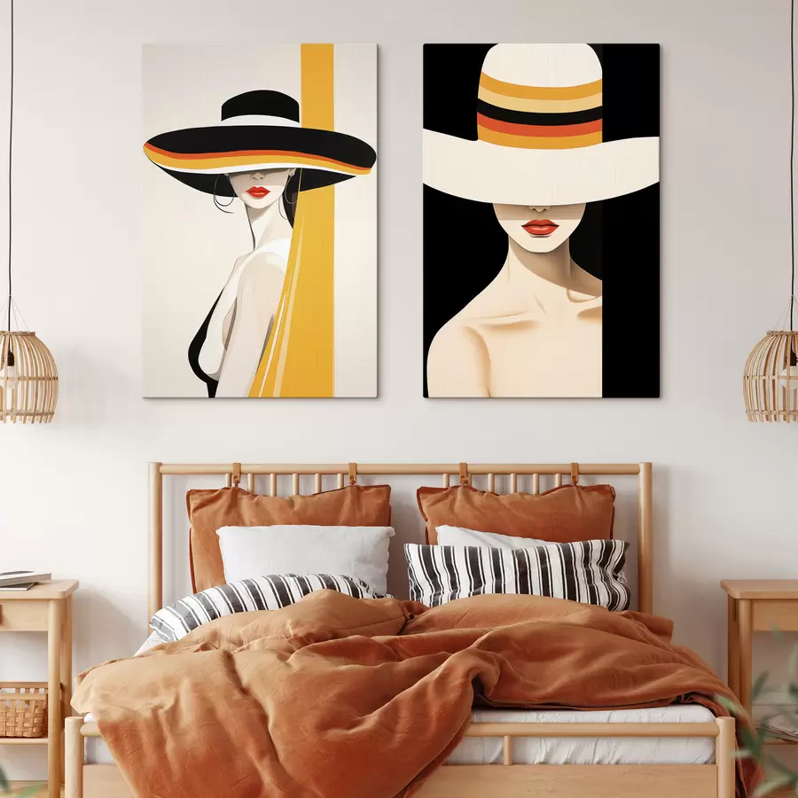 Peintures Portraits abstraits de femmes m30850