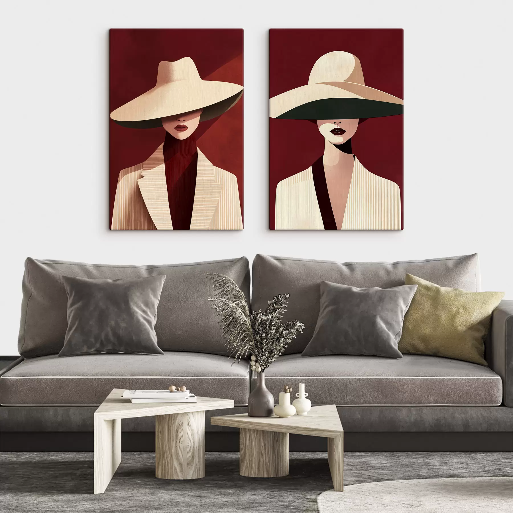 Peintures Portraits abstraits de femmes m30851