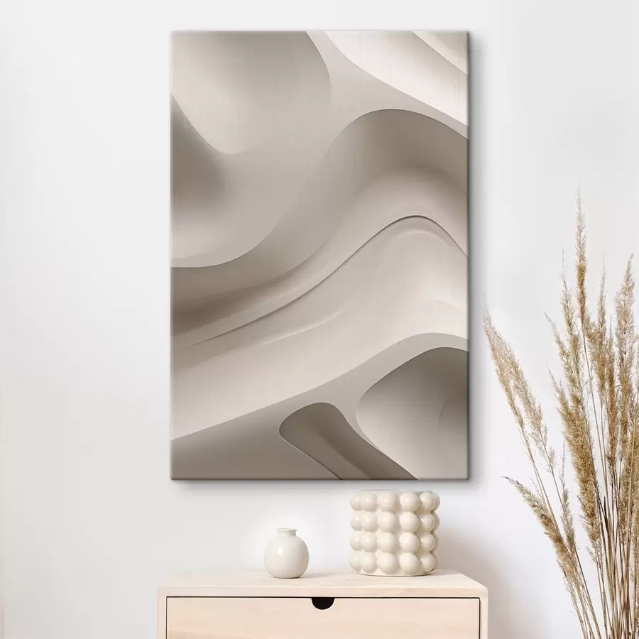  Peintures Relief tridimensionnel blanc s50286