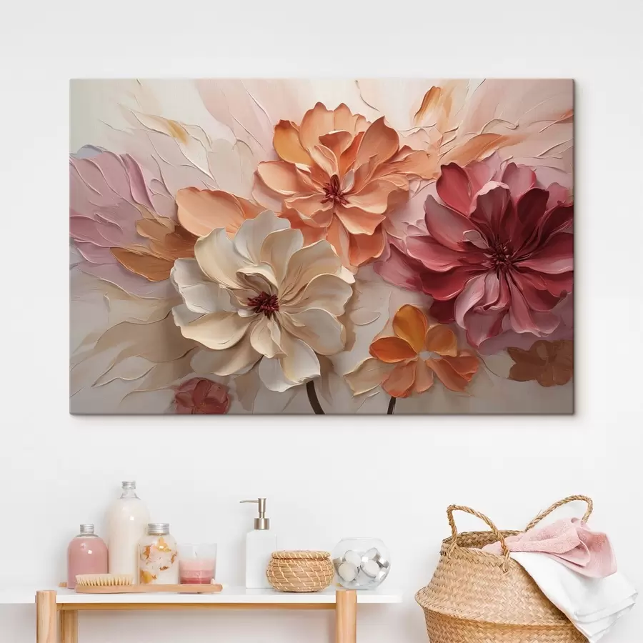  Peintures Fleurs printanières en trois dimensions s50288