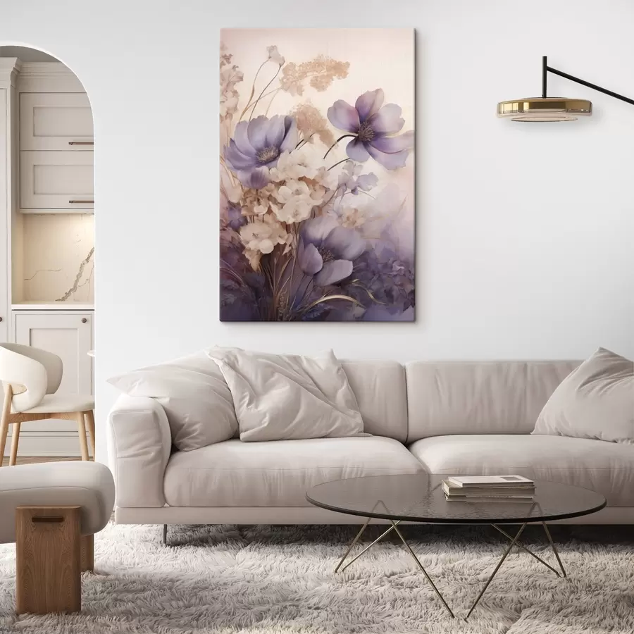  Peintures Un bouquet délicat de lilas s50307