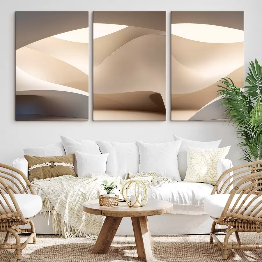  Peintures Résumé : Vagues de sable m30867