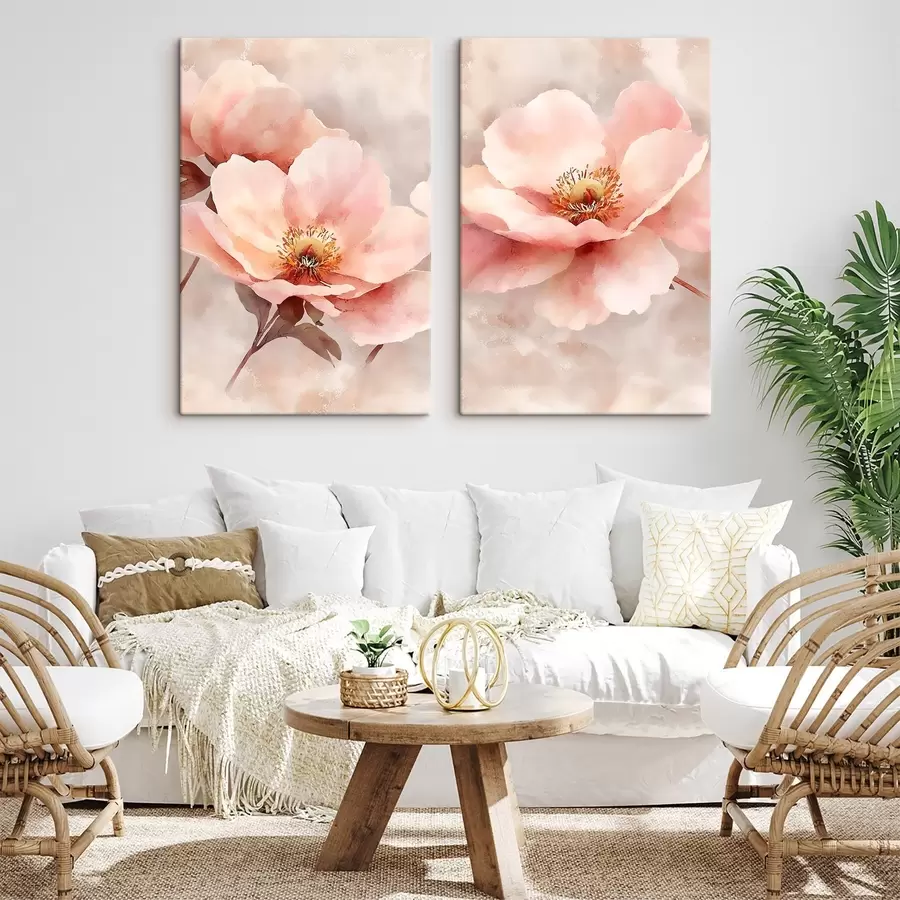  Peintures Un bouquet printanier généreux m30870