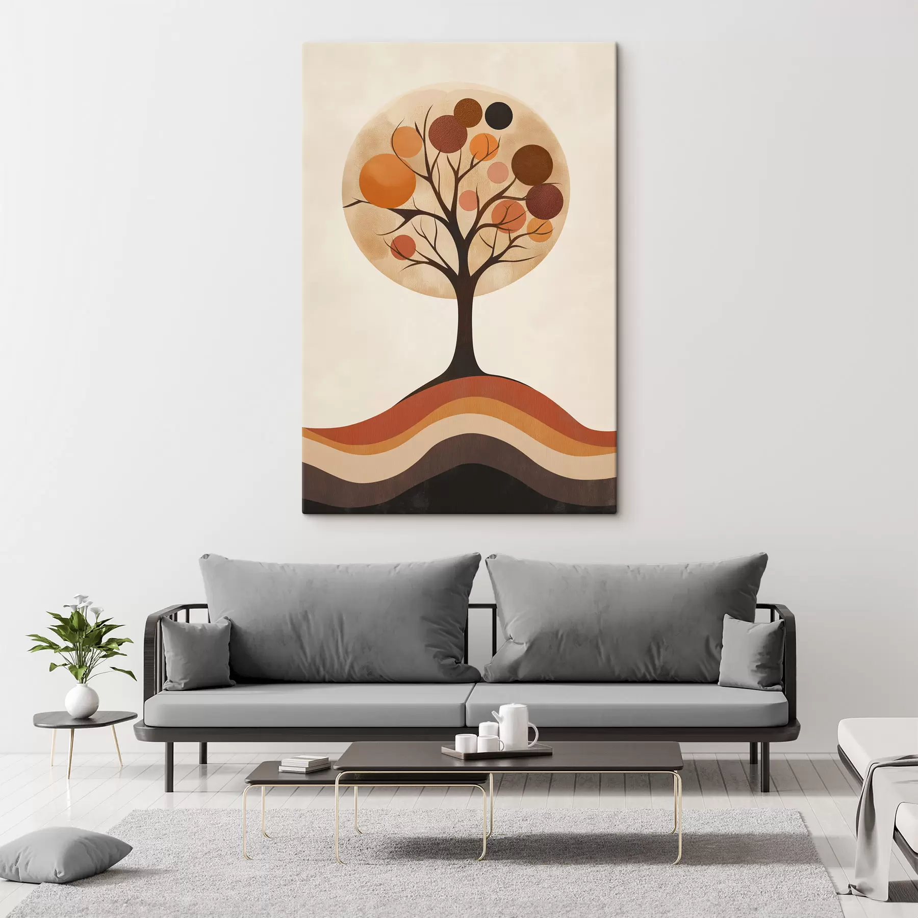  Schilderijen Botanische abstractie s50329