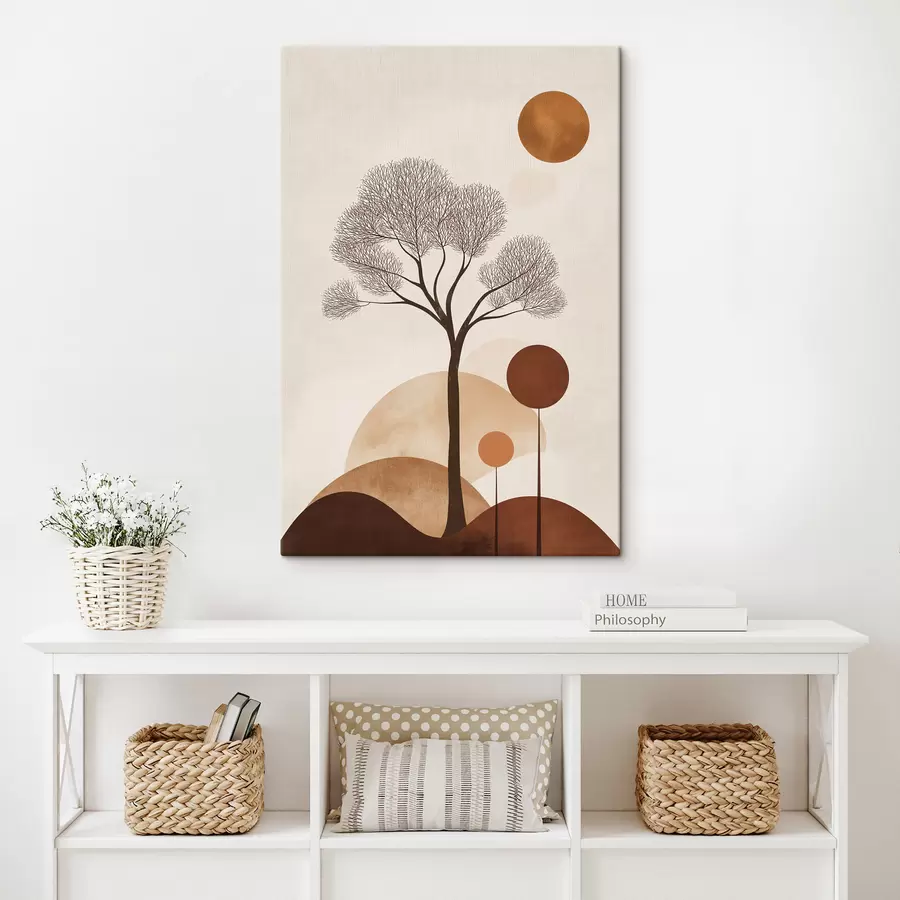  Peintures Abstraction botanique s50330
