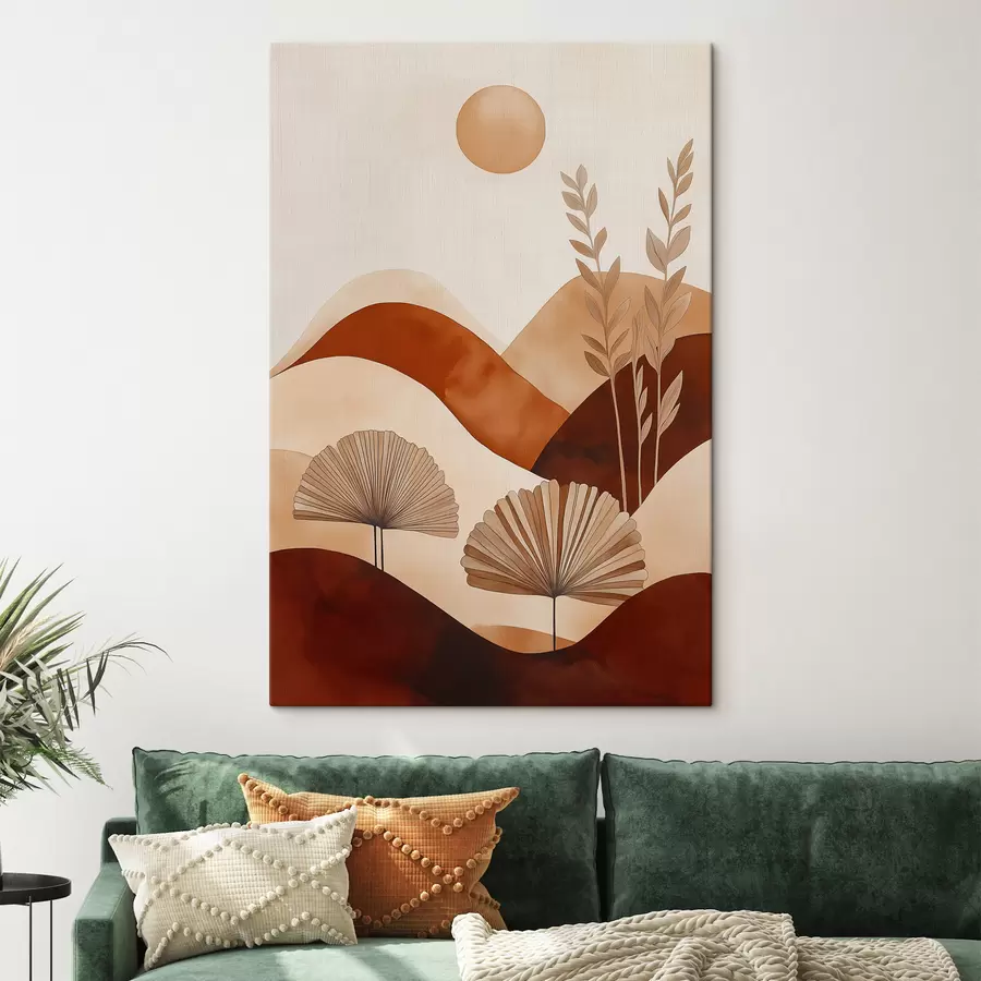  Peintures Abstraction botanique s50331