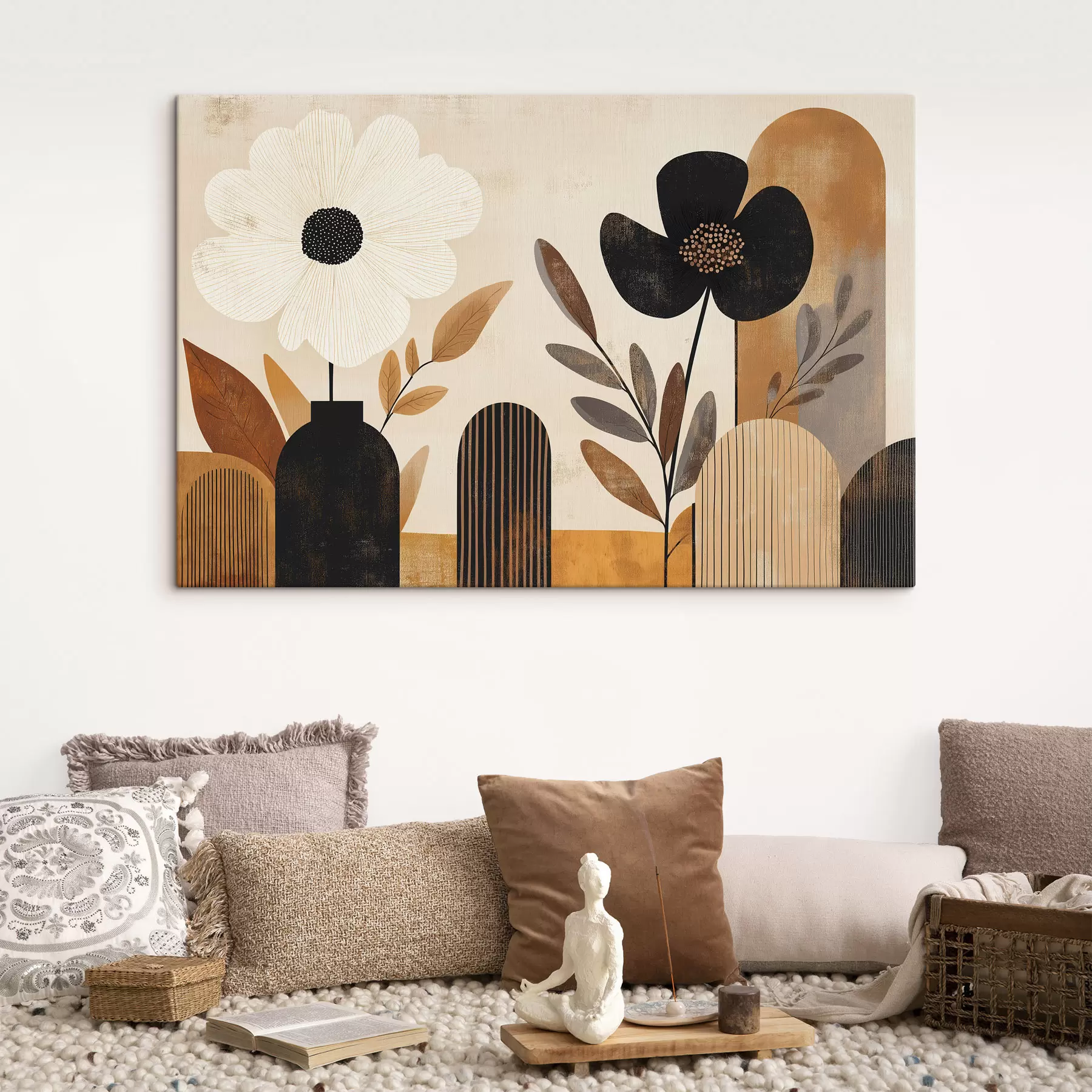  Schilderijen Botanische abstractie s50333