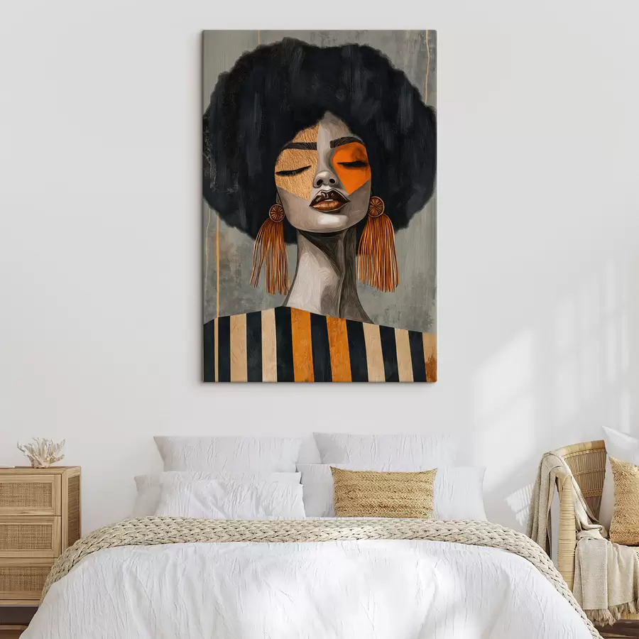  Schilderijen Afro-meisje s50336