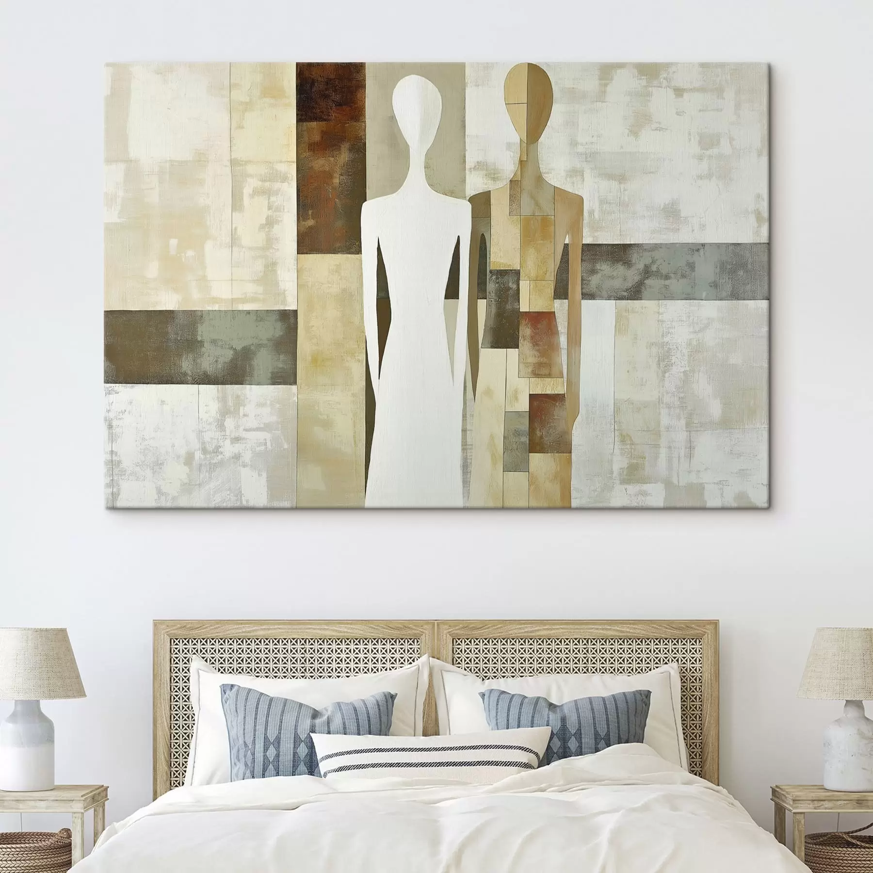  Peintures Silhouettes abstraites s50346