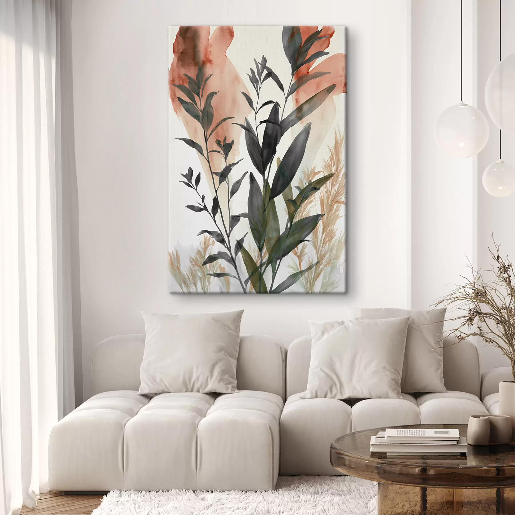  Peintures Botanique abstraite s50359