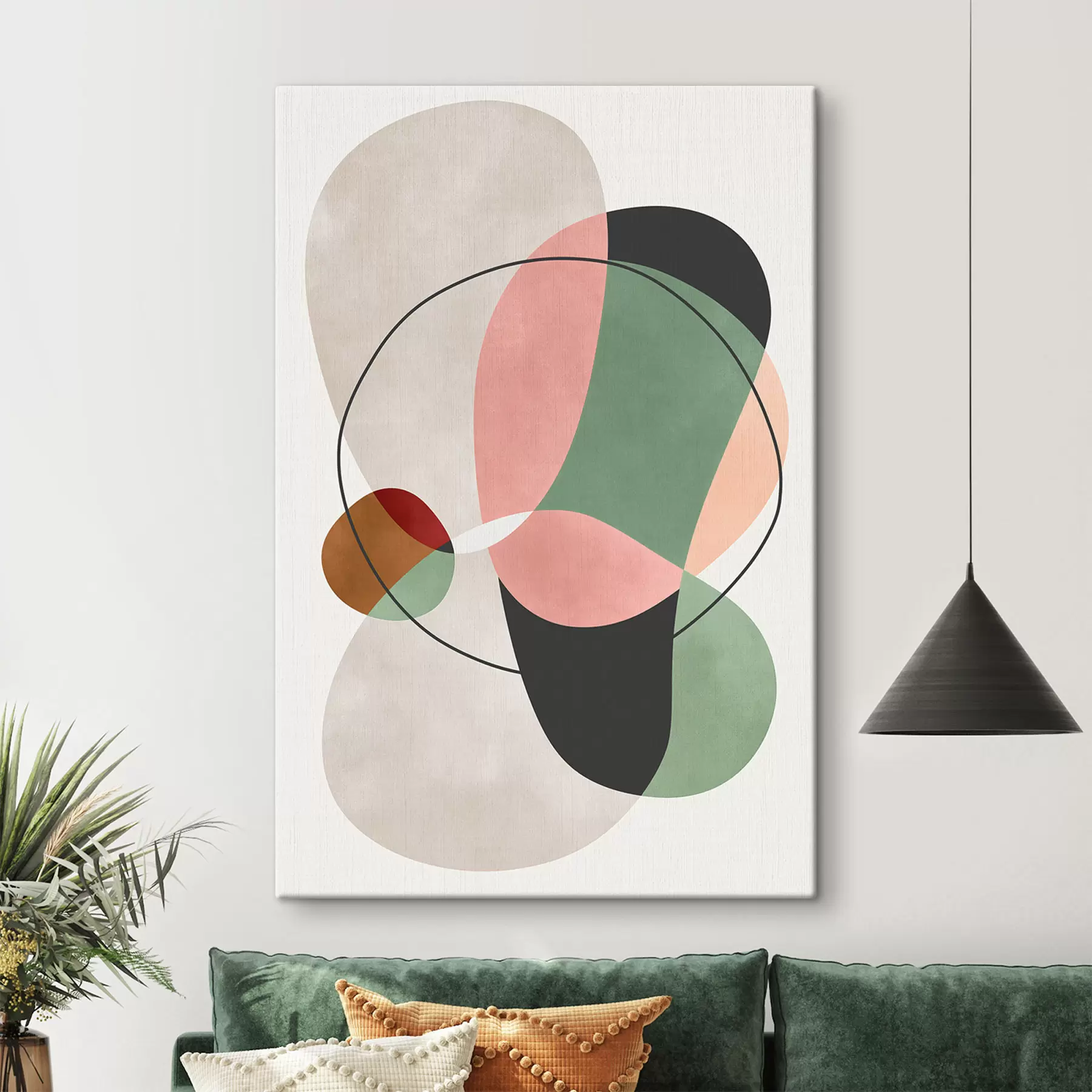  Peintures Formes qui se chevauchent s50364