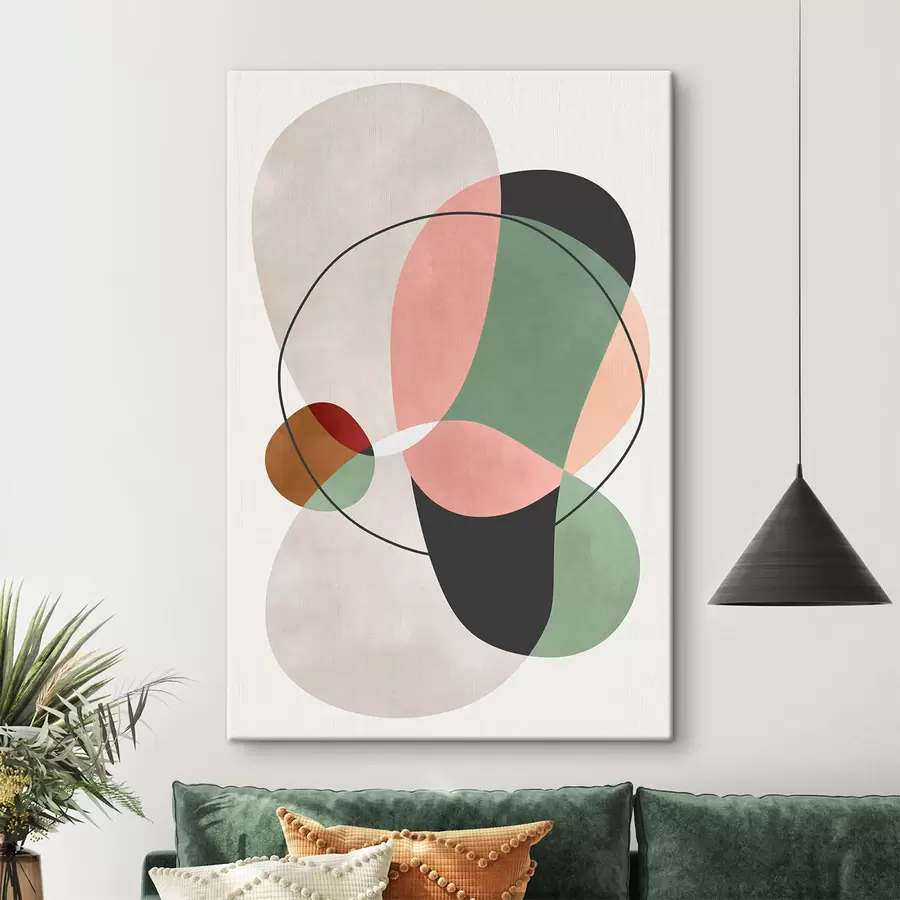  Peintures Formes qui se chevauchent s50364