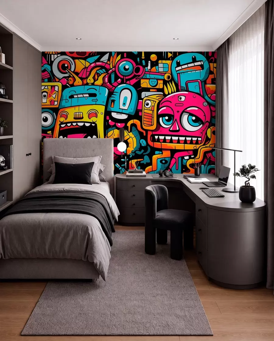 Papier peint photo Graffiti w05762